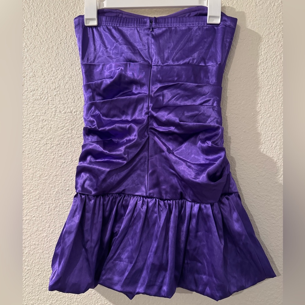 Ruby Rox Purple Mini Dress - Picture 2 of 2